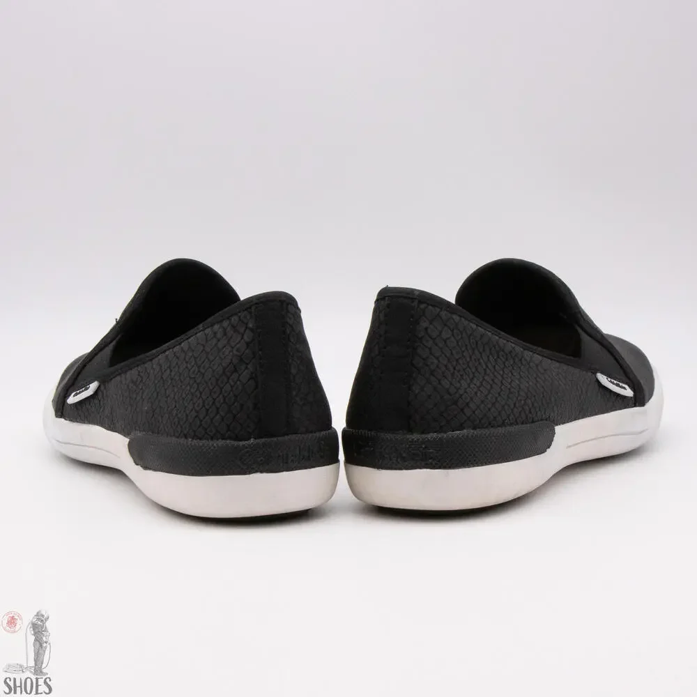 Calvin Klein Talisha Men's 10 Black Mesh‎ Slip-On Loafers - Size 10